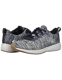 Skechers Bobs al 100% con tela de algodón de pato de Bobs squad-total Hit Zapatillas de la mujer