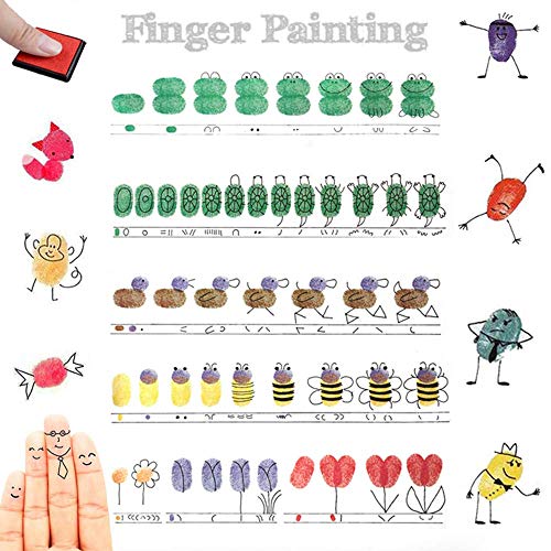 5 Finger+Washable+Rubber+Stamps+Scrapbooking