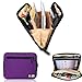 BUBM Portable Universal Electronics Accessories Travel Organizer /Ipad Case / Cable Organizer Bag (Purple)