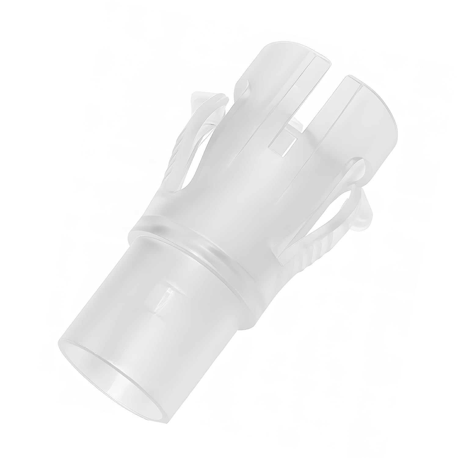 Photo 1 of AirMini Hose Adapter – CPAP Tubing Connector Compatible with ResMed AirMini Travel Device, Universal AirMini CPAP Accessory for Standard Mask (Clear)