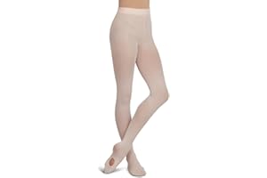 Capezio Ultra Soft Self Knit Waistband Transition® Tight, Ballet Pink, Large/X-Large