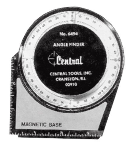 Central Tools 6494 Angle Finder with Magnetic Base