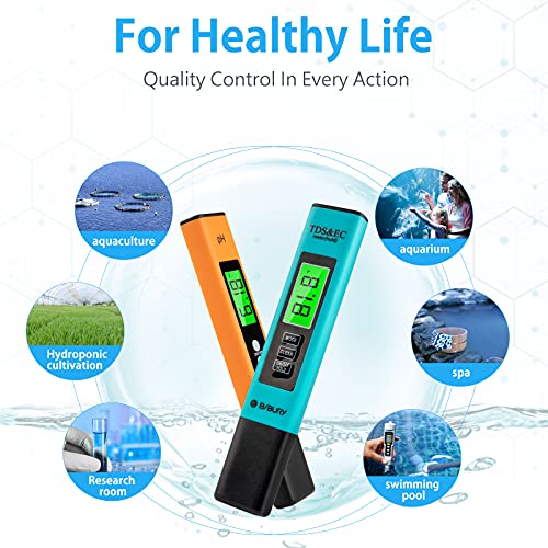 PH Meter and TDS Meter Combo, Digital PH Meter for Water - 0.01ph High ...