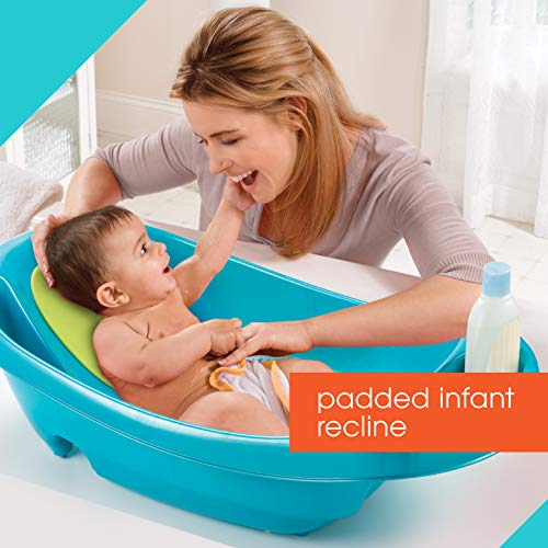 Summer Splish 'n Splash Newborn to Toddler Tub (Blue) 3Stage Tub for