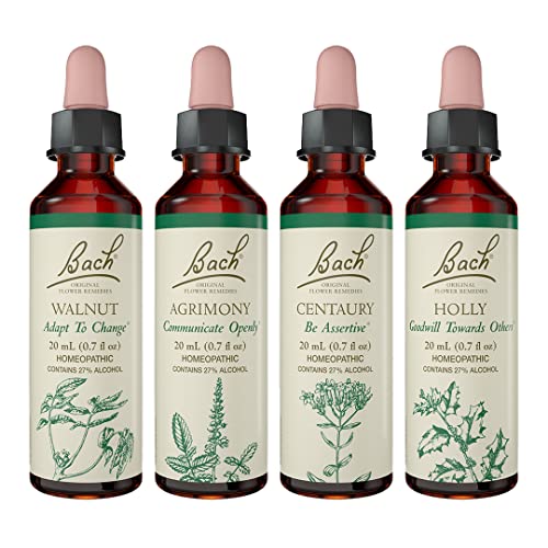 Bach Original Flower Remedies 4Pack,"Stand Your Ground" Essence