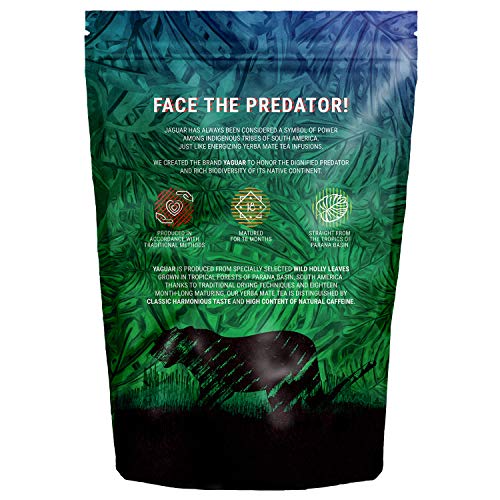 Mate Tee Yaguar Limón 500g Mate Tee Mit Zitrone Brasilianischer Mate Tee Glutenfrei Vegan – Bild 4