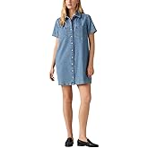 Levi's Womens Louisa Short-Sleeve Denim Dress