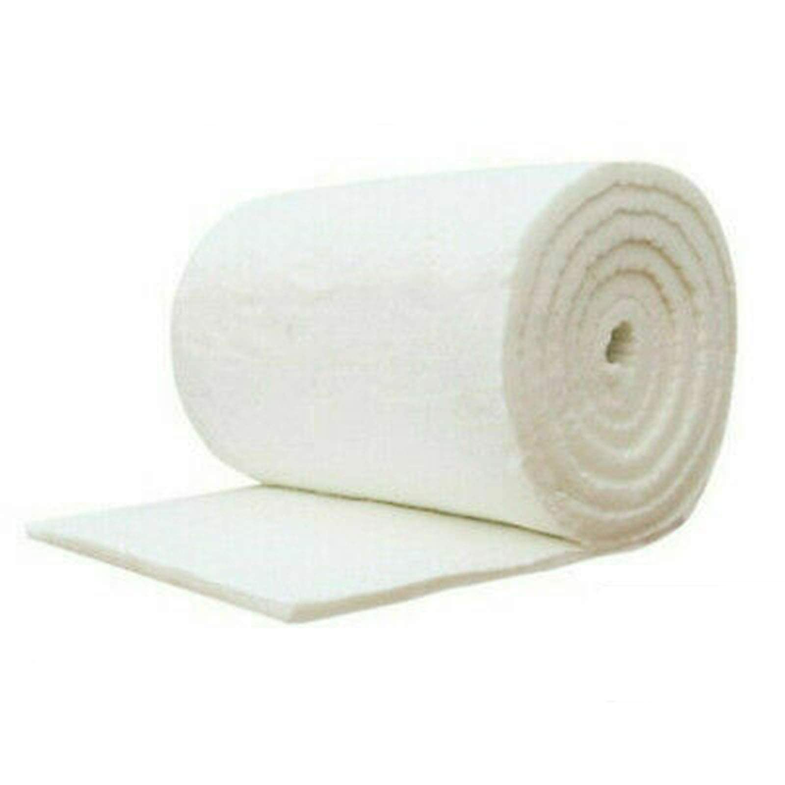 Silicate Ceramic Fiber Blanket Insulation High Temperature Fireproof Mat Pad (20mm Thick)