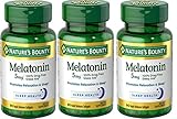 Nature's Bounty Melatonin Super Strength 5 mg, 270 Softgels (3 X 90 Count Bottles)