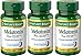 Nature's Bounty Melatonin Super Strength 5 mg, 270 Softgels (3 X 90 Count Bottles)