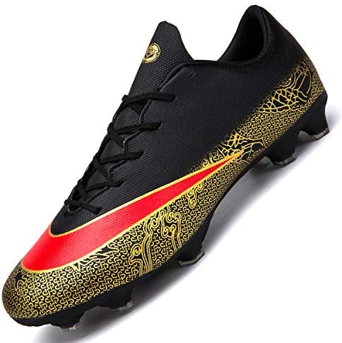 MOOKEY Football Shoes Men's Sport Soccer Shoes Training :Cozy Lightweight Non-Slip Fine Workmanship