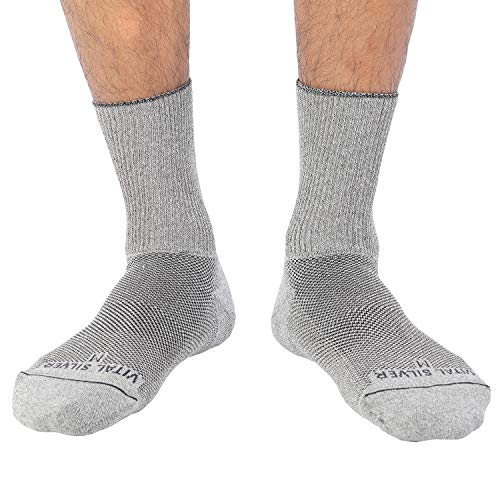 Vital Salveo- Soft Non Binding Seamless Circulation Diabetic Socks- Crew long (3 pairs) L - Thumbnail 2