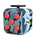 Coopei Fidget toys Cube for Fidgeters! Stress Relief Anxiety Attention Desk Toy for Adult and Children (Blue)