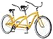 Kulana Lua Single Speed Tandem 26″ wheel, Yellow, 17″/Medium frame sizethumb 1