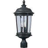 Maxim Dover DC-Three Light Outdoor Pole/Post Mount in Mediterranean style-12 Inches Wide by 25.5 inches high