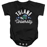 Tulane University Official Green Wave Unisex Infant Snap Suit for Baby