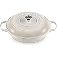 Le Creuset Enameled Cast Iron Signature Braiser, 3.5 qt., Meringue