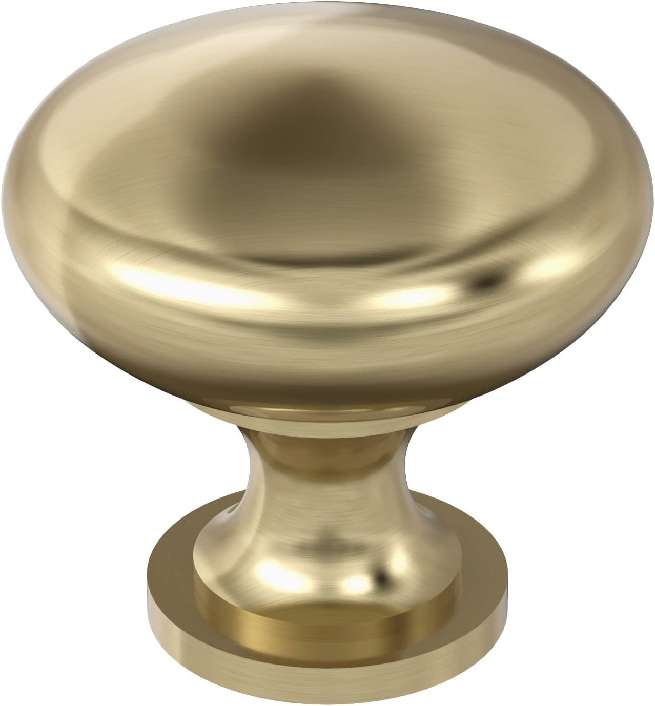 Photo 1 of Amerock | Cabinet Knob | Golden Champagne | 1-1/4 in (32 mm) Diameter Drawer Knob | Edona | Kitchen and Bathroom Cabinet Hardware | Furniture Hardware (Pack of 1)