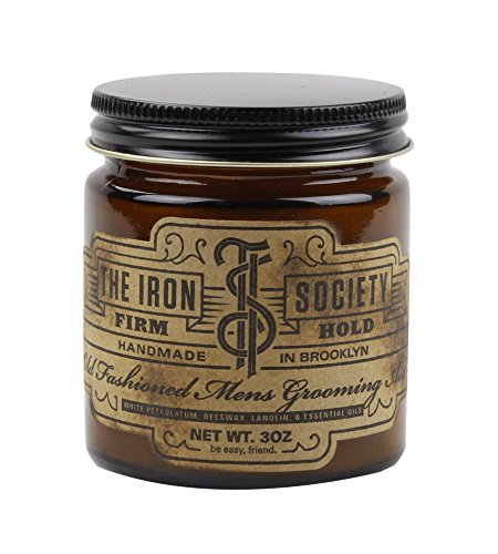 The iron society - old fashioned men s grooming aid - firm hold