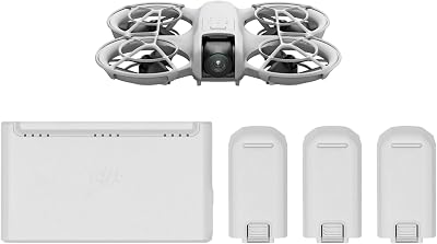 DJI Neo Three-Battery Combo Mini Drone 4K UHD Camera Lightweight 135g