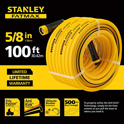 Stanley Garden BDS6652 Stanley Fatmax 5/8 X 100 Garden Hose, 100ft