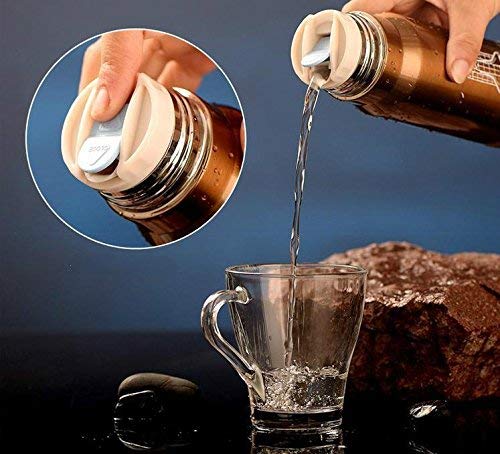 Vinmax Bullet Vacuum Bottle Stainless Steel Double Wall Thermos Mug Cup Vacuum Insulated Travel Cup Beverage Bottle Keeps Your Drink Hot & Cold | 500 ML (17 oz)