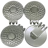 Okallo Products Magnetic Golf Ball Marker Hat Clip 4 Pack