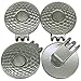 Okallo Products Magnetic Golf Ball Marker Hat Clip 4 Pack