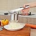 Barbestar Stainless Steel Potato Ricer, Food Press , Fruit Masher, with 3 Large Interchangeable Discs, Ergonomic Comfort Grip, Large Size and Easy to Press