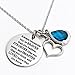 LParkin You Are Braver Than You Believe Awareness Necklace Birthstone Graduation Gift Best Friend Encouragement Gifts …