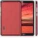 kwmobile Case Compatible with Huawei MediaPad T3 7.0 - Case Soft Crystal TPU Tablet Back Protector Cover - Red