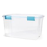 Sterilite 54 Qt Gasket Box, Stackable Storage Bin