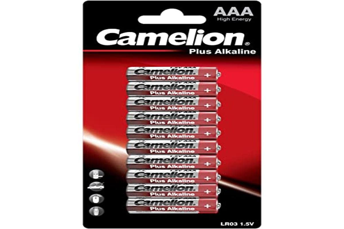Camelion LR 03 AAA Micro Plus Alkaline Battery (Pack of 10)