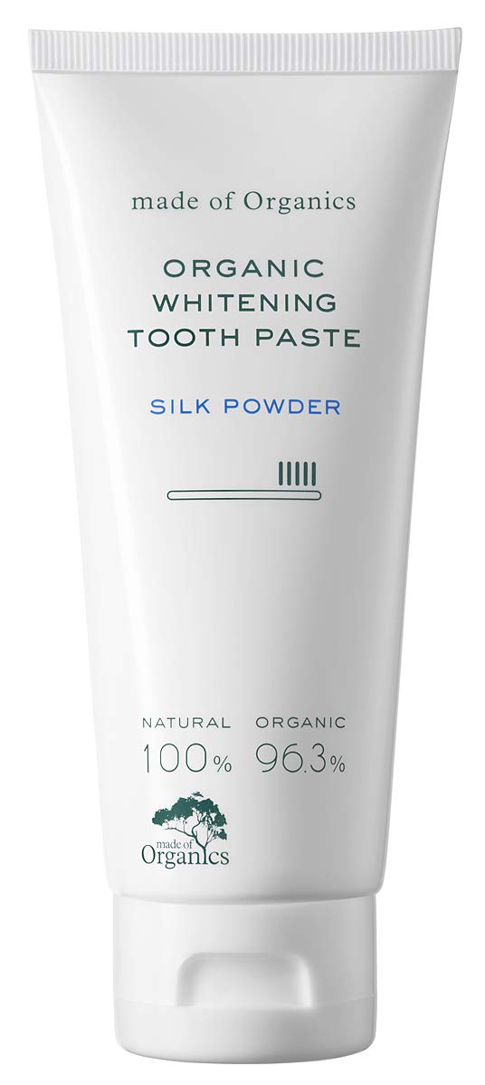 メイド・オブ・オーガニクス ホワイトニングトゥースペイスト シルクパウダー100gの商品画像