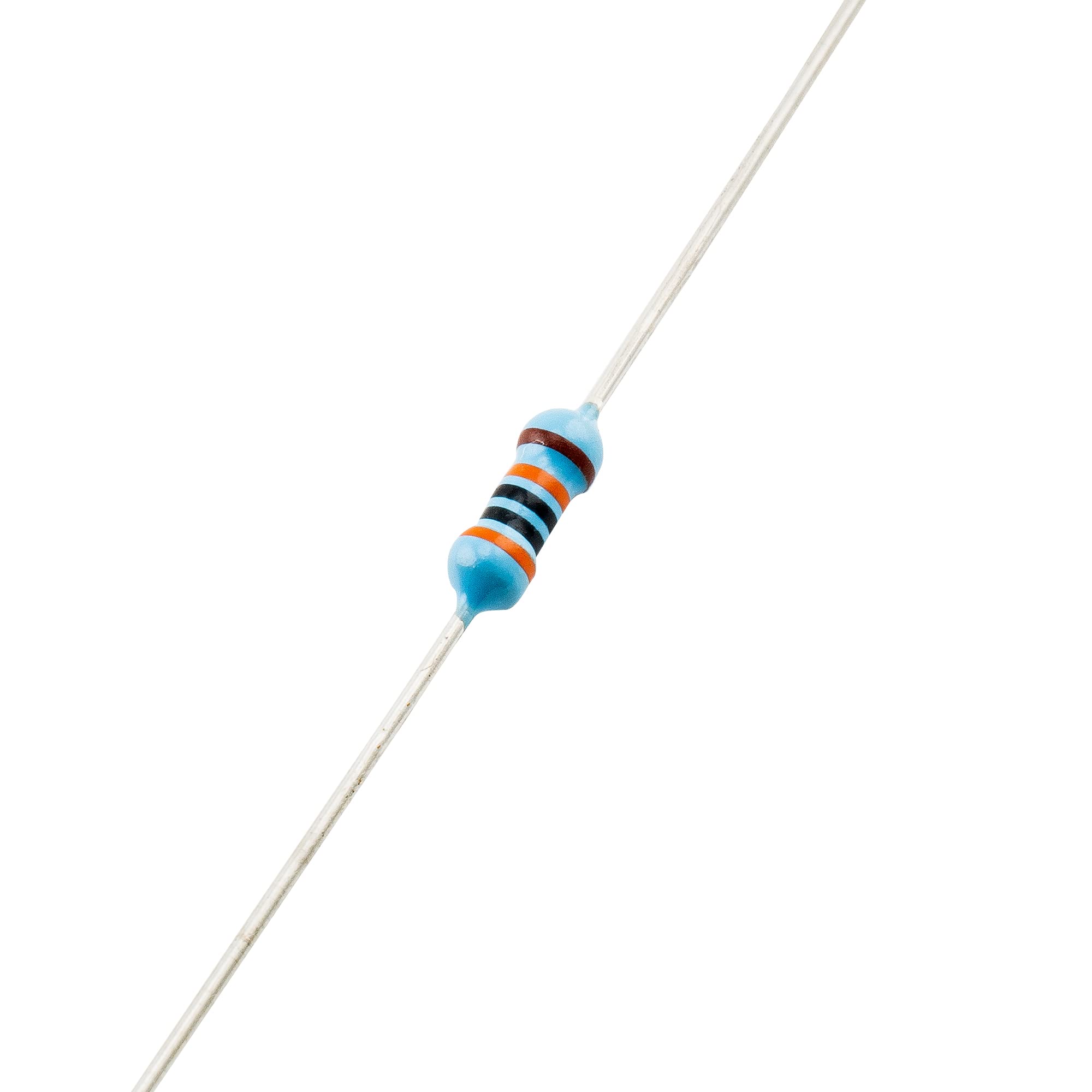 Musiclily Pro Metal Film Precision Resistor 300kΩ 1% 250mW for Electric Guitar Bass Wiring Mods