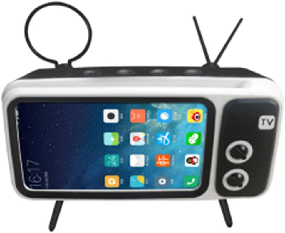 You339 Pth800 Retro Tv Bluetooth Wireless Speaker Phone Holder