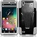 ZTE Quartz Z797c (Straight Talk, Tracfone , Net 10) Case, C-cover ZTE Quartz Z797c Premium Durable Rugged Shell Hybrid Protective Phone Case Cover with Built in Kickstand (WHITE)