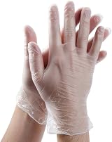 EuroMarksGlobal 500 Clear Vinyl Gloves Powder Free Latex Free Food Medical view 7
