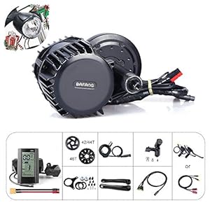Bafang Elektrische Fiets Motor Fiets Conversie Kit BBSHD 1000 W Mid Motor Ebike Drive Systeem met 48 V 17.5Ah Downtube…