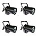 Pin Spot Beam Light 3W White Lighting LED Min Stage Track Light for Kid’s Theater Family Party Wedding Pub Club Show (White 4PCS)