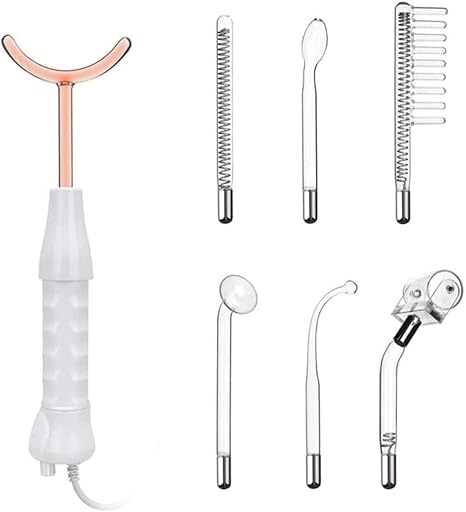 Amazon Co Jp ハンドツール高周波電気治療の美しさのセルくし 修理育毛マッサージのための現在のバー 腫れぼったい目顔のスキンケア オレンジ ホーム キッチン