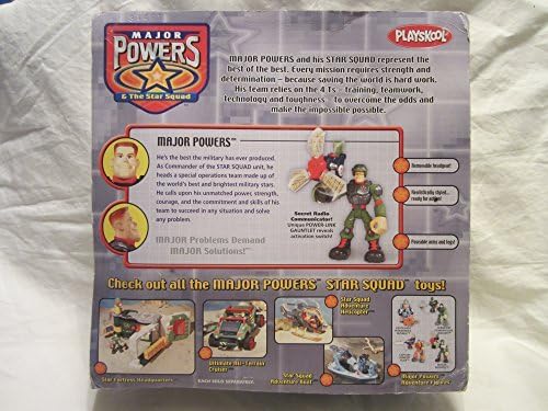Playskool Major Powers &amp; the Star Squad 5" Figure w/Secret Radio Communicator