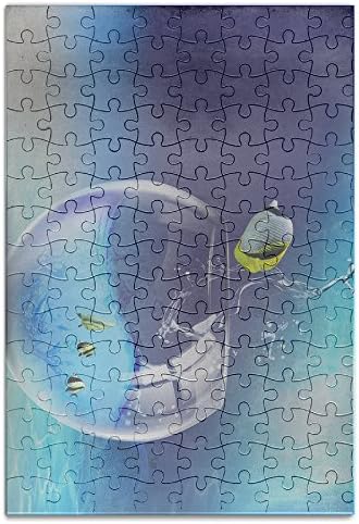 Doreen 120-Piece Animals Fish Paper Jigsaw Puzzle A4 (7.8 X 11.4 Inches)
