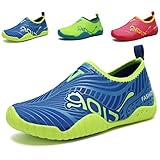 CIOR Kids Water Shoes Quick-Dry Boys and Girls Slip-on Aqua Beach Sneakers