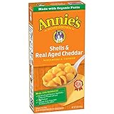 Annie's Homegrown Shells & Real Aged Cheddar Macaroni & Cheese Box, 6 oz