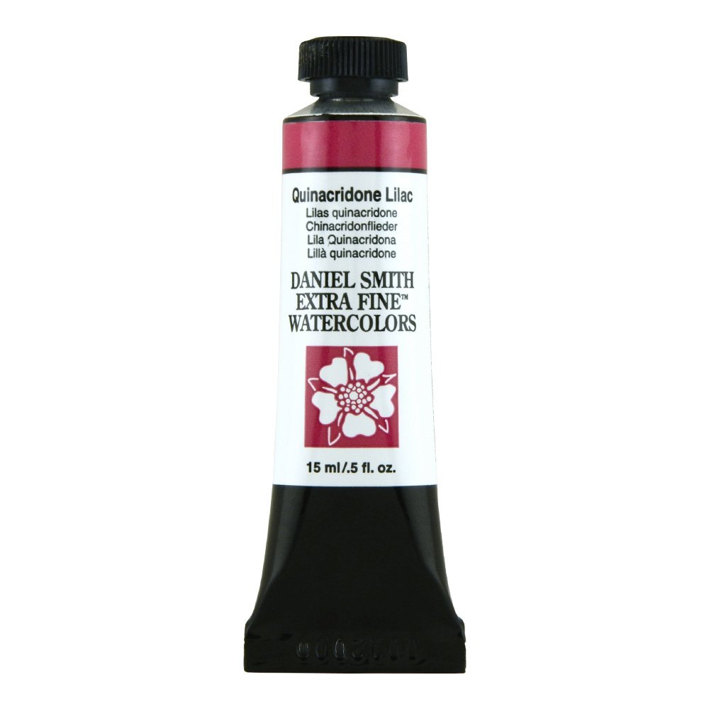 Photo 1 of Daniel Smith Extra Fine Watercolor 15ml Tube, Quinacridone Lilac, 0.5 Fl Oz (Pack of 1), Rose
