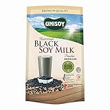 Unisoy 100% Organic│Non-GMO BLACK SOYBEAN│Instant Premium Soy Milk Powder - Unsweetened│Bag of 12(1.06 oz each), Total 12.7oz
