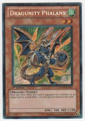 Yu-Gi-Oh! - Dragunity Phalanx (HA03-EN035) - Hidden Arsenal 3 - 1st Edition - Secret Rare