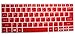 Translucent Red Ultra Thin Silicone Keyboard Cover Protector for Acer Aspire V5-122 V5-122P V5-132 V5-132P V3-111P V3-112P V13 V3-331 V3-371 V3-372T E11 E3-111 E3-112 ES1-111M, Aspire R 11(R3-131T), Aspire Switch 11(SW5-171 SW5-173) 11.6