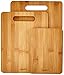 Amazon Basics 3-Piece Bamboo Cutting Board Set